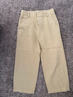 Vince Beige Wide-Leg Pants